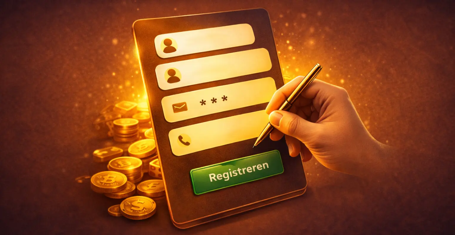 Registration en Login bij Betenza Casino